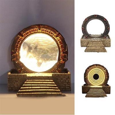 Dekorative Nachtlampe Zarte Energiesparende Kreative 3D Atlantis Stargate Schreibtischlampe Wohnkultur Weihnachtsgeschenk