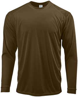 Paragon 210 Long Islander Top in Coyote size 6XL   Microfiber polyester SM0210