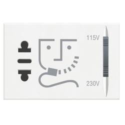 Legrand Rasiersteckdose Axolute Weiß HD4177 1 St.