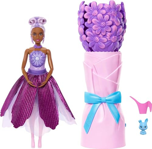 Barbie Petal Pop geurende pop met accessoires Mauve Daisy