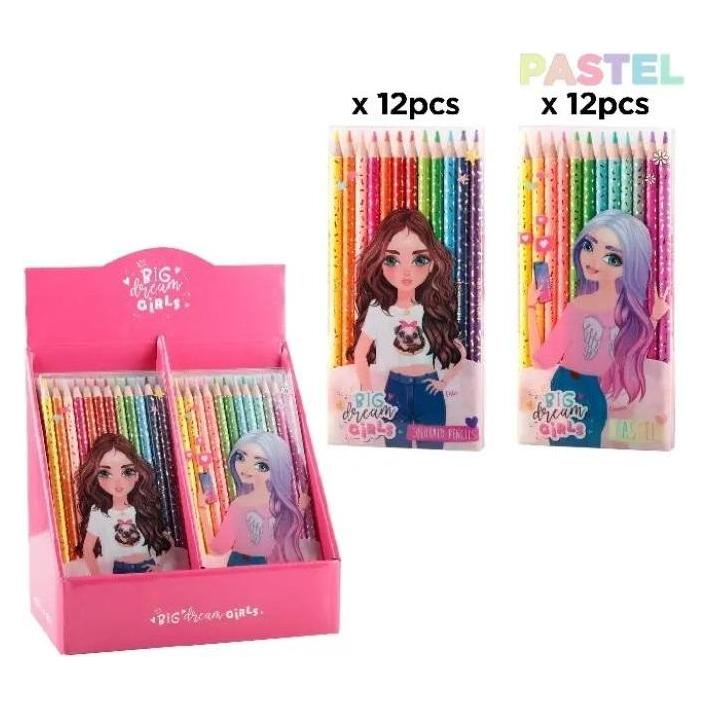 Teka Bleistiftstifte 12 Farben BDGirls MIX (12x) (47994702)