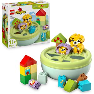 LEGO-DUPLO 10441 Formsortierer: Welpenhaus, ab 1,5 Jahre, 17 Teile