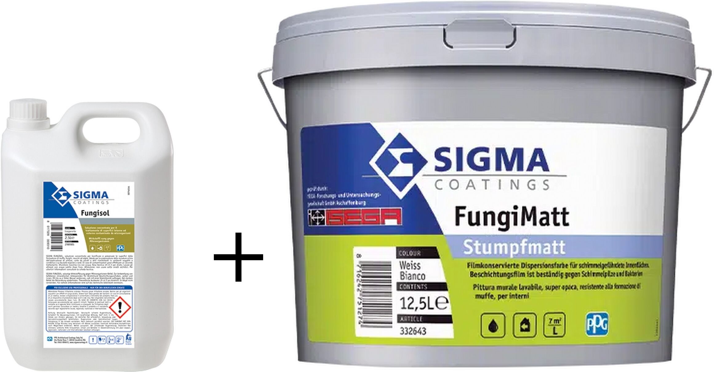 Kit Antimuffa Sigma – FungiMatt + FungiSol