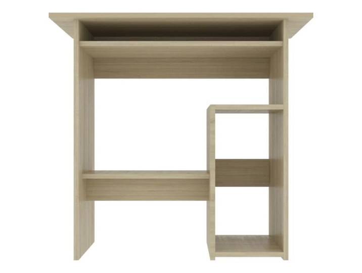 KIMISS Bureau Chêne sonoma 80 x 45 x 74 cm Aggloméré-LEF