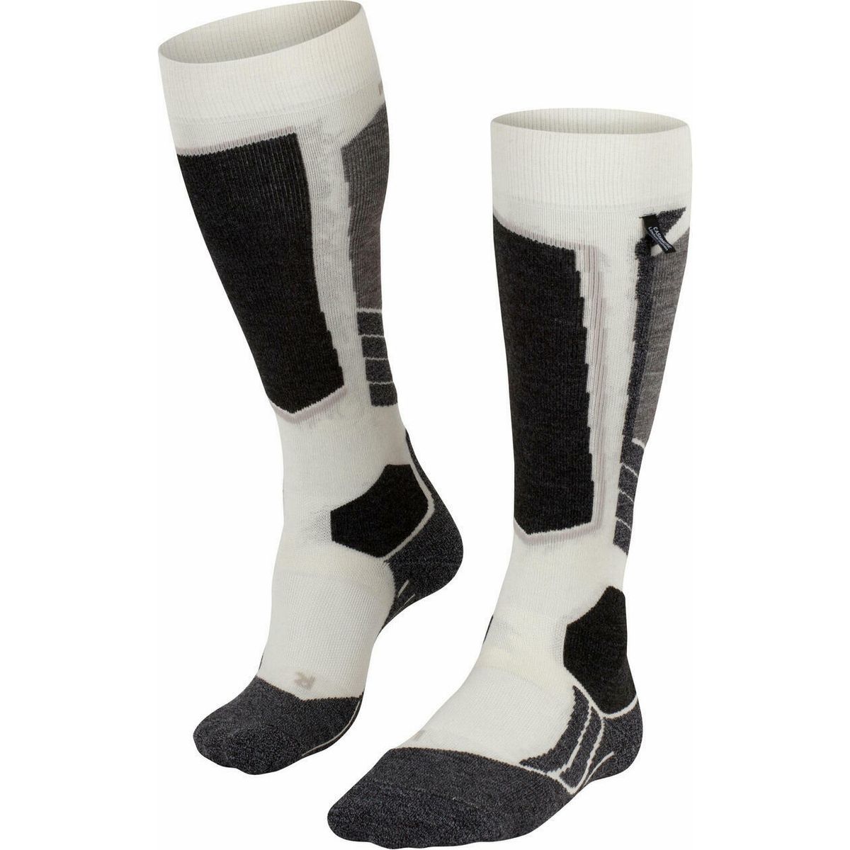 Falke SK2 Intermediate Cashmere Damen Skiing Kniestrümpfe woolwhite (2060) 35-36 16531-2060-35-36