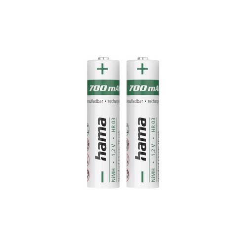 Hama Micro (AAA)-Akku NiMH 700 mAh 1.2V 2St.