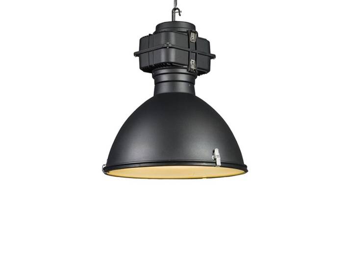 Suspension industrielle intelligente noire 53 cm avec A60 Wifi -