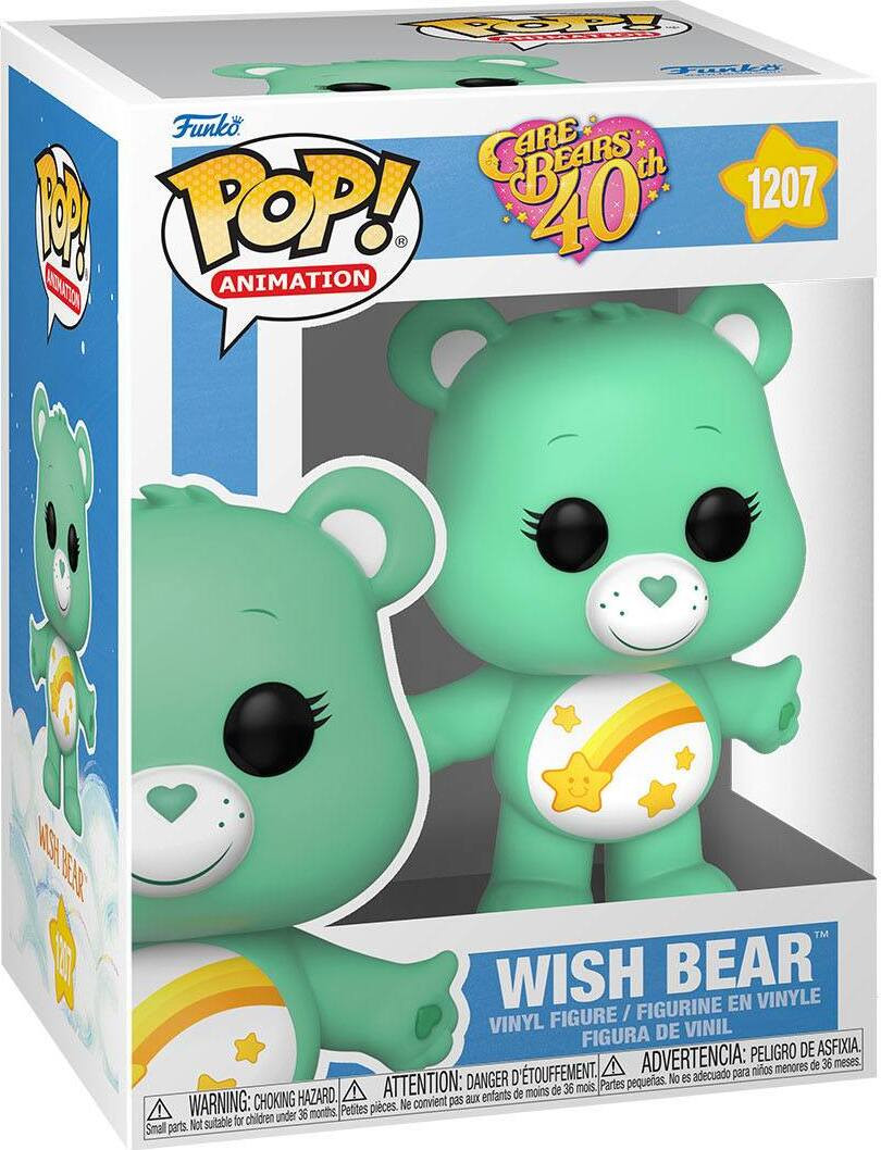 Funko Pop! Wish Bear 1207 Care Bears 40e verjaardag Vinyl figuur