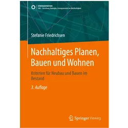 Nachhaltiges Planen, Bauen und Wohnen, Sachbücher von Stefanie Friedrichsen
