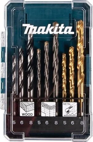 Makita D-71962 9 Piece Drill Bit Set