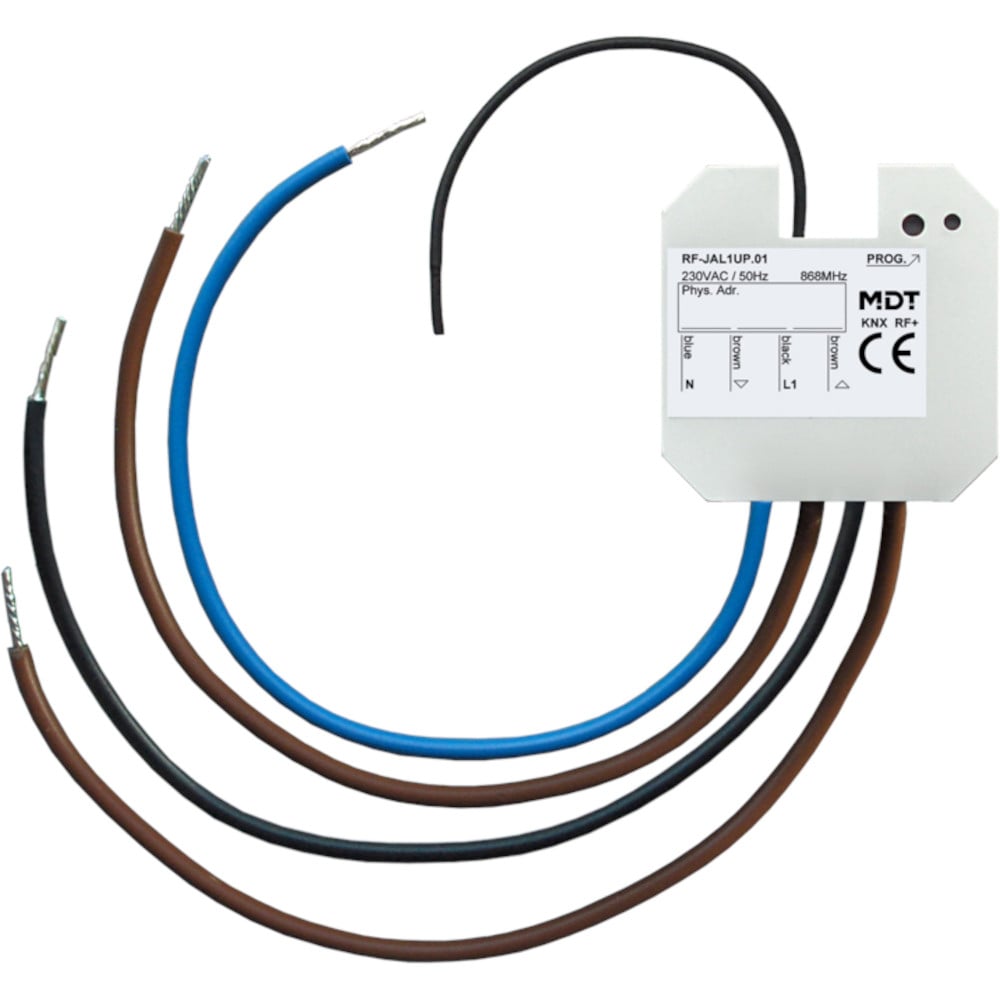 MDT Technologies Radio-jaloezie-actor KNX RF 1-voudig, 230V AC, RF-JAL1UP.01