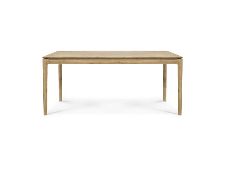 Ethnicraft Bok Ausziehtisch Lackierte Eiche, 100x180/280 cm