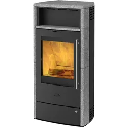 Fireplace  Dauerbrandofen  Kaminofen  Torino  Automatik  Speckstein  (6  kW)