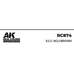 AK Real Colors S.C.C. No.2 Brown 17 ml
