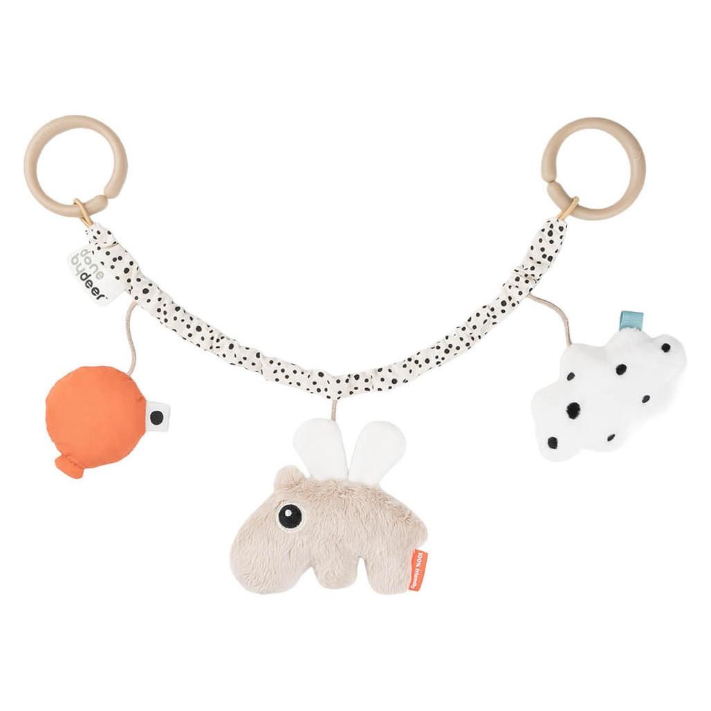 Done by Deer Kinderwagenkette Happy clouds Sand (4233479)