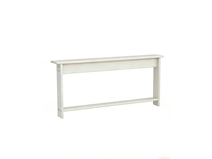 Elitix Couch Regal Hinten Moderner, Extra Schmaler Konsolentisch für Sofas, Ideal Hinter der Couch; Schmale Pflanzentische für den Eingangsbereich von Wohnungen(White,110x10x65cm/43.3x3.9x25.6in)