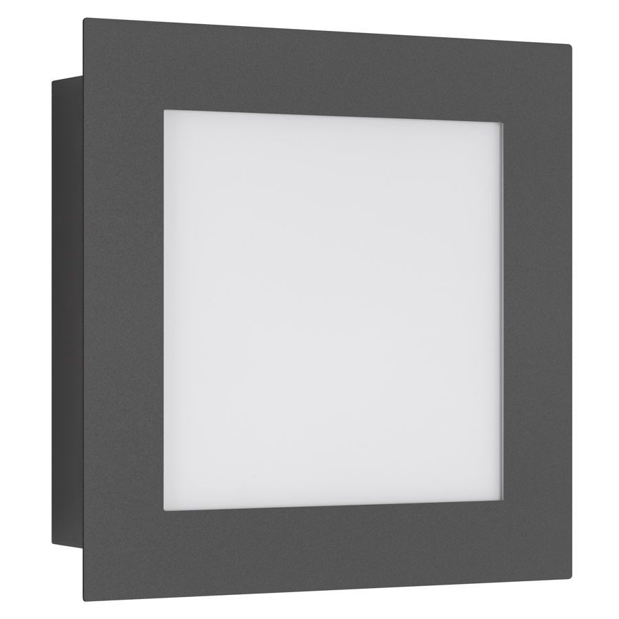 LCD LED-Wandaußenleuchte mit Bewegungsmelder Graphit 3007LEDSEN 4260277681739