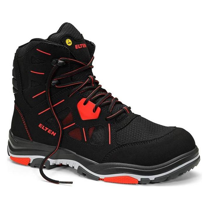 Elten Sicherheits-Stiefel ESD S1 ANTHONY red Mid Typ 1, Gr.41 (S1, 41) (204016)