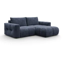 ECKSOFA VERONA 3-Sitzer rechts, Marineblau