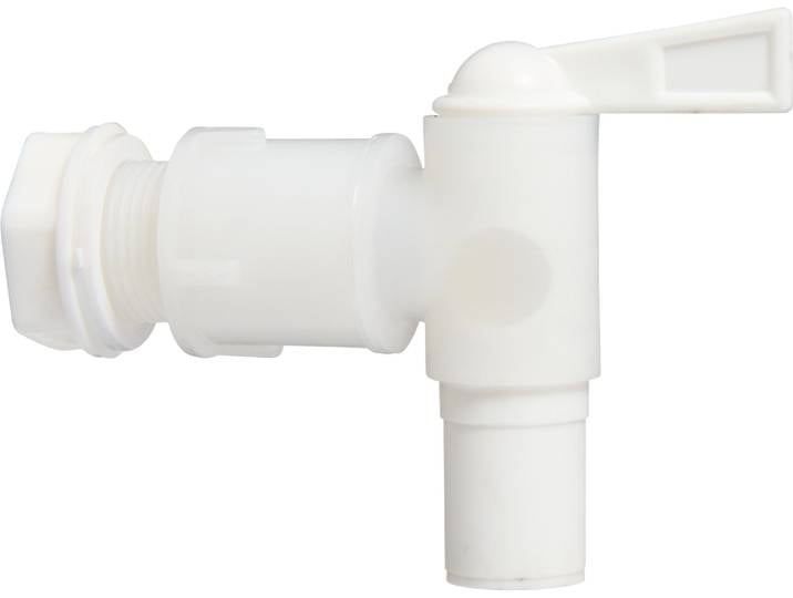 Auslaufhahn Regenwasser-Bottich Weiss