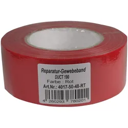 DUCT 190RT - Gewebeband, 48 mm x 50 m, rot