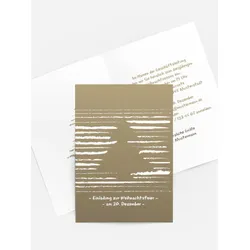 Weihnachtseinladung geschäftlich selbst gestalten mit Spruch und Fotos im Onlinedesigner bei Meine-Kartenmanufaktur.de
