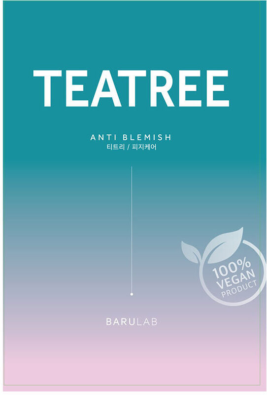 Barulab The Clean máscara vegana anti-manchas tea tree 23 gr