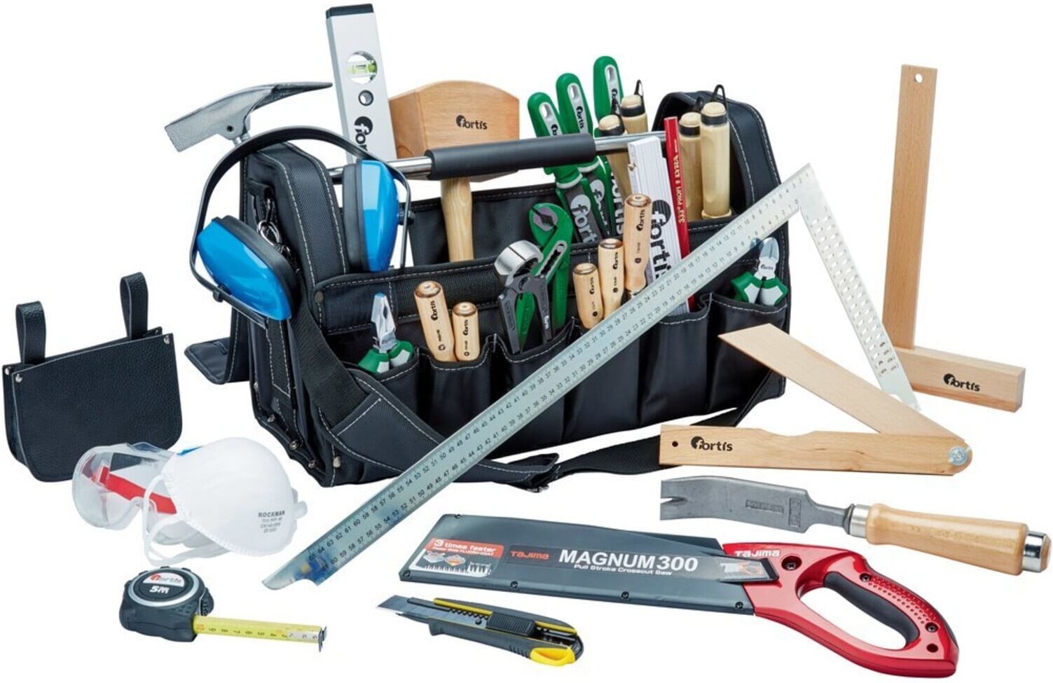Fortis Werkzeugtasche für Zimmerei-Azubis ; E/D/E (4317784749398)