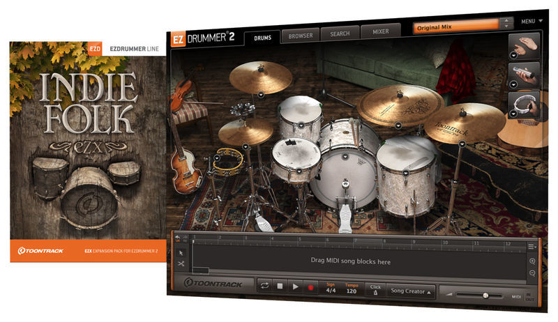 Toontrack EZX Indie Folk