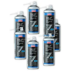 7x Schmiermittel LIQUI MOLY 20665 Pflege- & Gleitspray Montage Wartung Spray 400ml