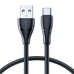 Joyroom Ladekabel – USB-A auf USB-C für Smartphones, Schnellladekabel Surpass Serie, Nylon, Länge 0,25 m