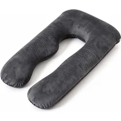 Relaxdays, Stillkissen, Schwangerschaftskissen U-Form (140 x 70 cm)