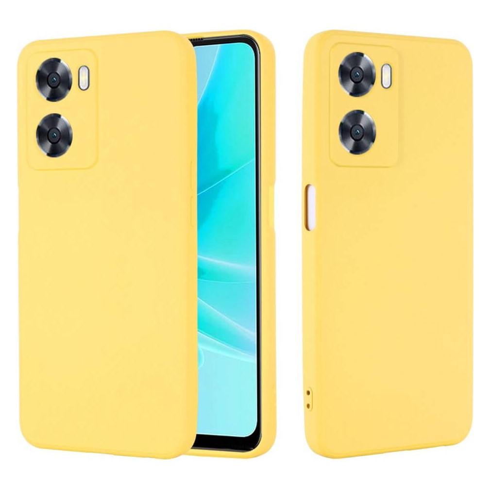 Cover-Discount OPPO A57s - TPU Gummi Hülle gelb (Oppo A57s) (660105798B)