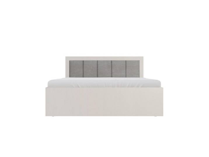 Deine Möbel 24 Doppelbett SAM SR6 160/200 in Kaschmir / Grau, Schlafzimmer, Betten