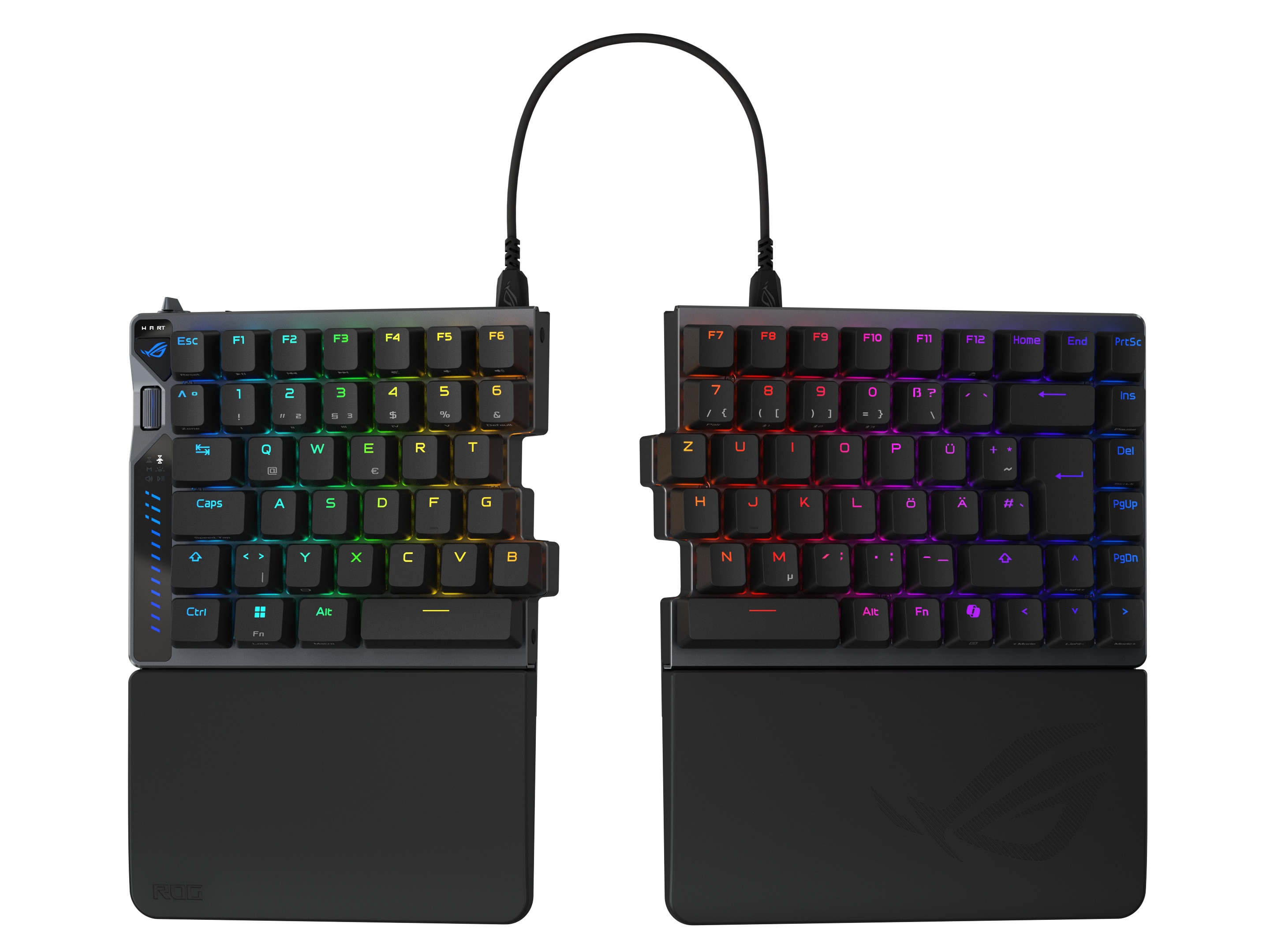 ASUS ROG Falcata 75% Wireless Split-Gaming-Tastatur, Hot-Swap, ROG HFX V2 Magnetic Switches, Rapid Trigger 90MP043H-BKDA20
