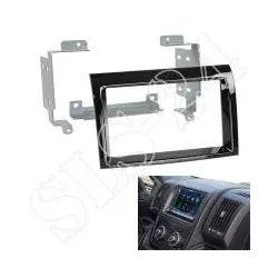 Doppel-DIN Radioblende Blende Fiat Ducato / Citroen Jumper / Peugeot Boxer mi...