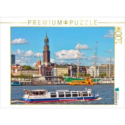 CALVENDO Puzzle Hamburg Hauptkirche Sankt Michaelis, Hamburger Michel | 1000 Teile Lege-Größe 64x48cm Foto-Puzzle für glückliche Stunden, Sonstige von