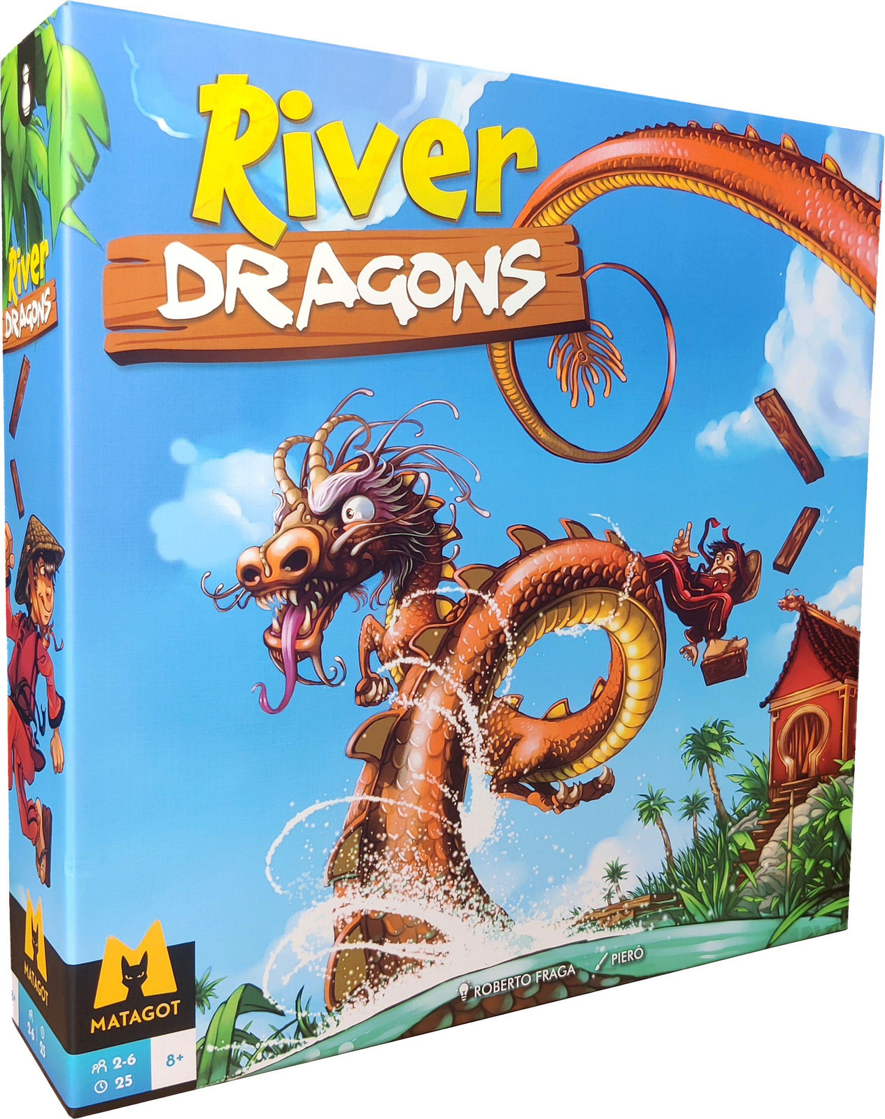 Matagot River Dragons bordspel - Strategisch familiespel met draken