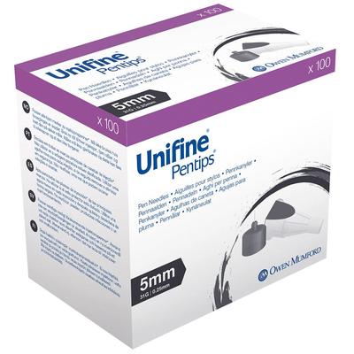 Unifine Pentips Kanüle 31 G 5 mm 100 St