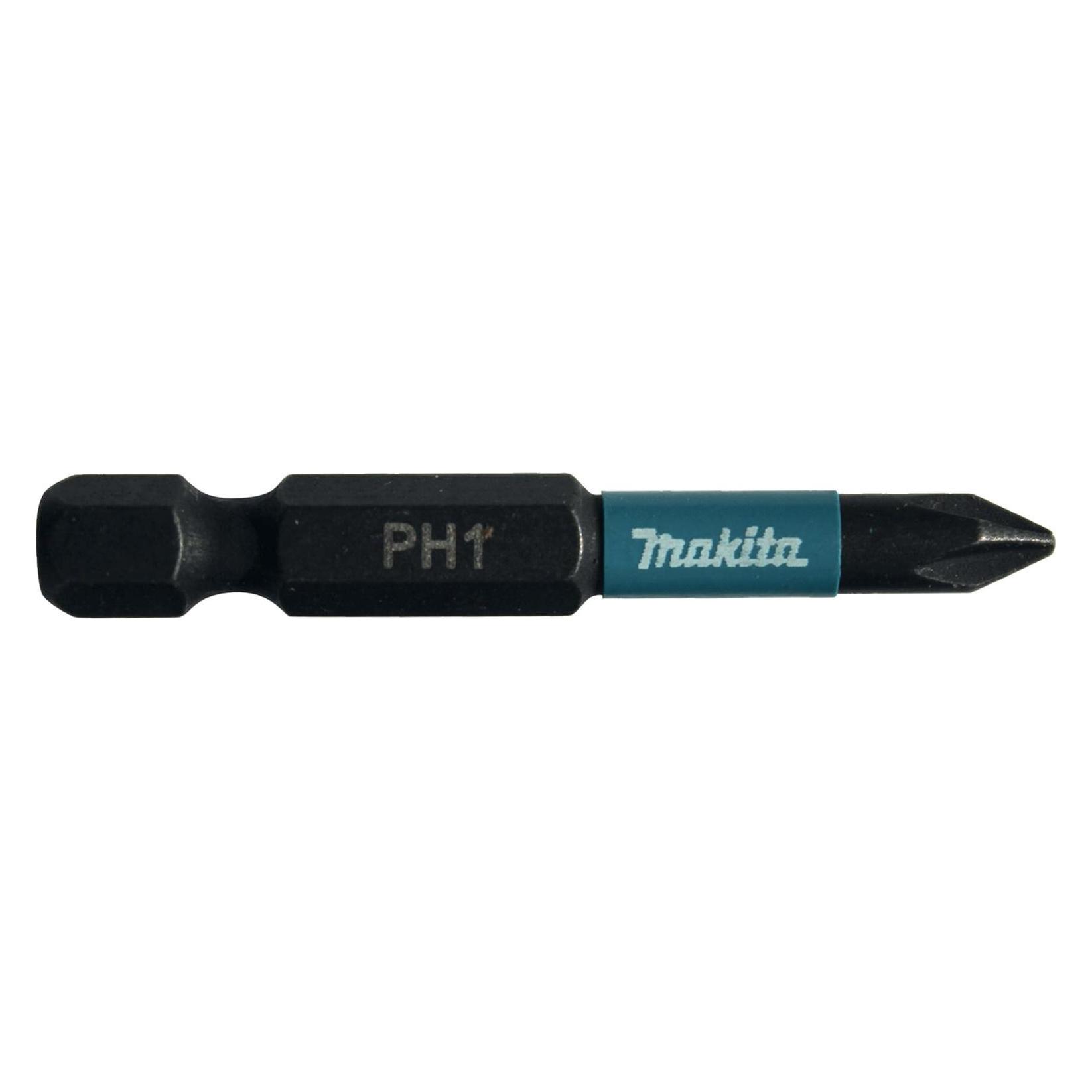 Makita PH-Bit 1 Länge 50 mm, 2 Stück (Kreuz Phillips PH) (B-63719)