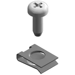 Schnappmutter + Schraube 4,8x13 (2x) - 7736700690