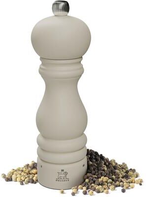 Peugeot Paris uSelect Stainless Steel Beechwood Manual Pepper Mill Adjustable Grinding