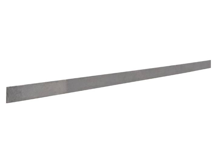Alfer Flachstange Stahlgrau 1 m