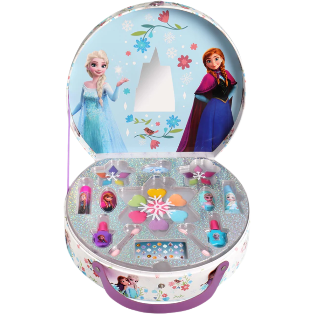 Disney Frozen Makeup Round Case Set