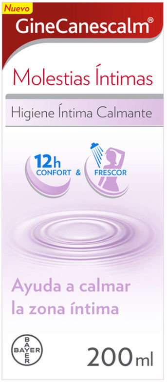 Ginecanescalm higiene íntima calmante gel 200 ml