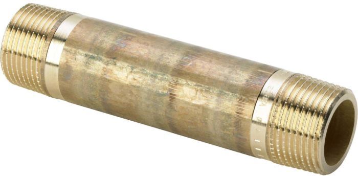Viega Langnippel 319823 R 2 x 100 mm, Rotguss