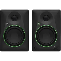 Mackie CR5 (Pair) 5.25" Powered Studio Monitors w/ Tone Control and BT (Aktiv, Paar, 1x 100 W), Monitor Lautsprecher, Schwarz