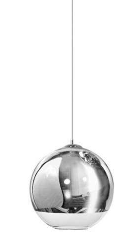 Azzardo Hanglamp Silver Ball 18 LED Sphere