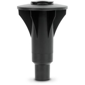 Brabantia Bodenhülse 270246, schwarz, Ø 50mm, für Wäschespinne, Kunststoff, zum Einbetonieren