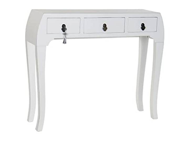 DRW Konsole Fichte 96x26x80 orientalisch weiß, bunt, estandar